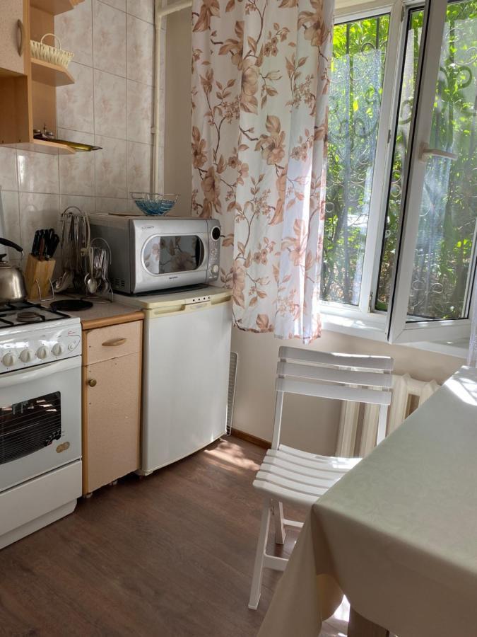 Ferienwohnung Flat Almaty Exterior foto